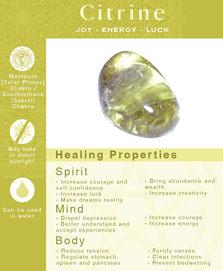 Citrine online healing stones