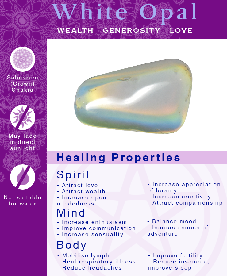 White fire 2025 opal meaning